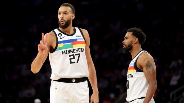 Rudy Gobert and Mike Conley